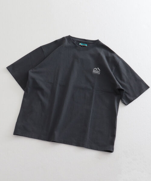 Franklin Climbing（フランクリンクライミング）の「【Franklin Climbing/フランクリンクライミング】エッセンシャルバックプリントTシャツ カヌー（Tシャツ/カットソー・メンズ・ホワイト/グレー/チャコールグレー/エメラルド・MEDIUM/LARGE/X-LARGE）」の7枚目の写真