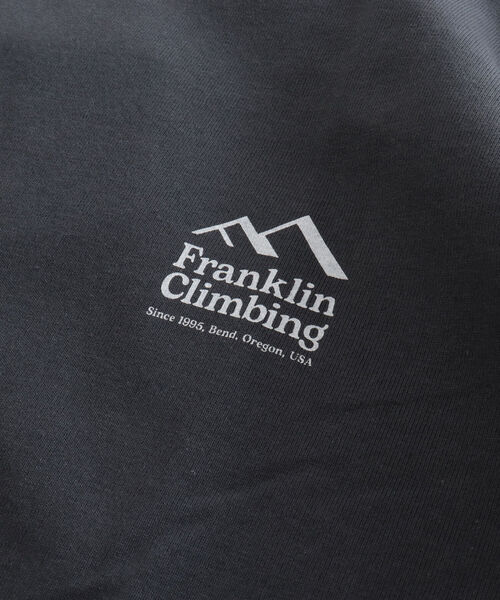 Franklin Climbing（フランクリンクライミング）の「【Franklin Climbing/フランクリンクライミング】エッセンシャルバックプリントTシャツ カヌー（Tシャツ/カットソー・メンズ・ホワイト/グレー/チャコールグレー/エメラルド・MEDIUM/LARGE/X-LARGE）」の8枚目の写真