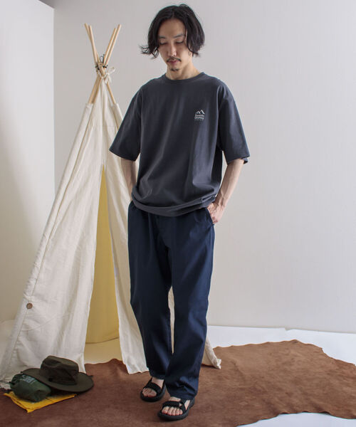 Franklin Climbing（フランクリンクライミング）の「【Franklin Climbing/フランクリンクライミング】エッセンシャルバックプリントTシャツ カヌー（Tシャツ/カットソー・メンズ・ホワイト/グレー/チャコールグレー/エメラルド・MEDIUM/LARGE/X-LARGE）」の17枚目の写真