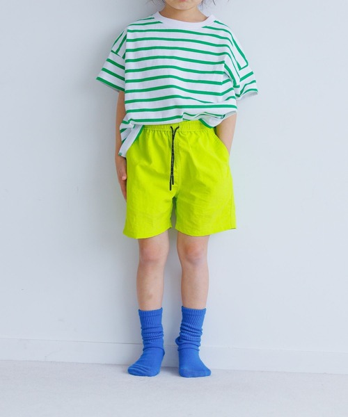 LOWRYS FARM(ローリーズファーム)の「ナイロンショートパンツ 264773(その他パンツ・キッズ・ブラック/カーキ/ブルー/イエロー/オレンジ/ピンク・110cm/120cm/130cm/140cm/150cm)」の4枚目の写真