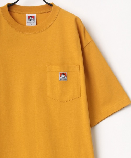 BEN DAVIS(ベンデイビス)の「BEN DAVIS/ベンデイビス オーバーサイズ ロゴ ピスネーム ワンポイント刺繍 ポケット 半袖Tシャツ/無地T(Tシャツ/カットソー・メンズ・ホワイト/チャコールグレー/アッシュグレー/ブラック/ベージュ/パープル/イエロー/ブラウン系その他/ベージュ系その他/グリーン系その他/ブルー系その他/グリーン系その他2/ブルー系その他2・M/L/XL)」の13枚目の写真