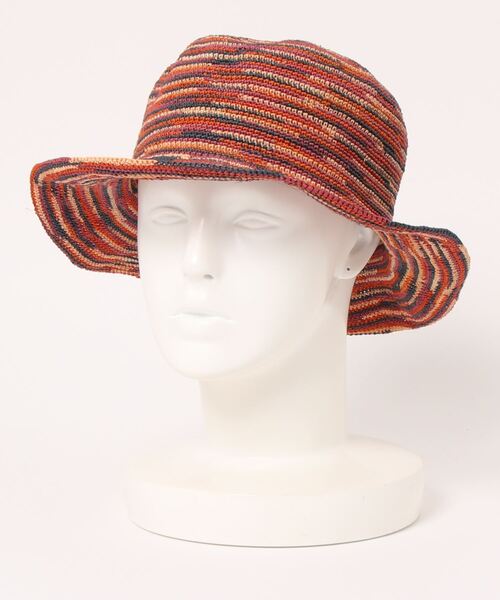 Ecua-Andino（エクアアンディーノ）の「★Ecua-Andino★HIPPIE STRAW HAT【UT15】（ハット・レディース・ピンク/ブルー/その他・FREE）」の6枚目の写真