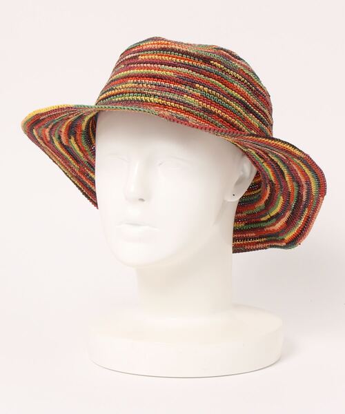 Ecua-Andino（エクアアンディーノ）の「★Ecua-Andino★HIPPIE STRAW HAT【UT15】（ハット・レディース・ピンク/ブルー/その他・FREE）」の7枚目の写真