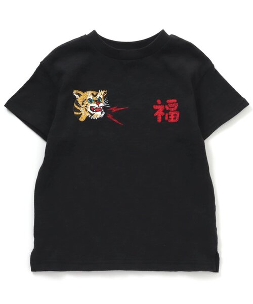 BREEZE（ブリーズ）の「ベトTシャツ（Tシャツ/カットソー・キッズ・ブラック/オフホワイト・140/100/110/80/90/120/130）」の2枚目の写真