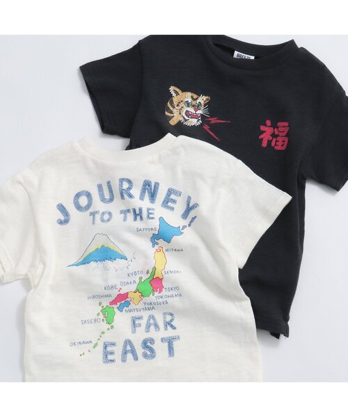 BREEZE（ブリーズ）の「ベトTシャツ（Tシャツ/カットソー・キッズ・ブラック/オフホワイト・140/100/110/80/90/120/130）」の3枚目の写真