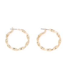 ツイストフープピアス / 271640