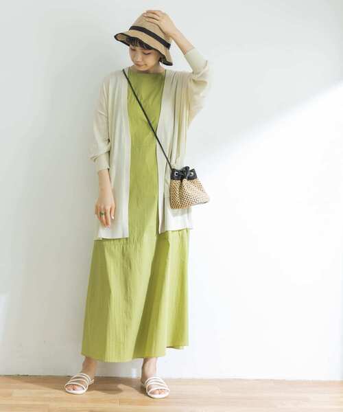 URBAN RESEARCH（アーバンリサーチ）の「UVカット加工ガウンカーディガン（カーディガン/ボレロ・レディース・アイボリー/グレー系その他/ブラック・FREE）」の19枚目の写真