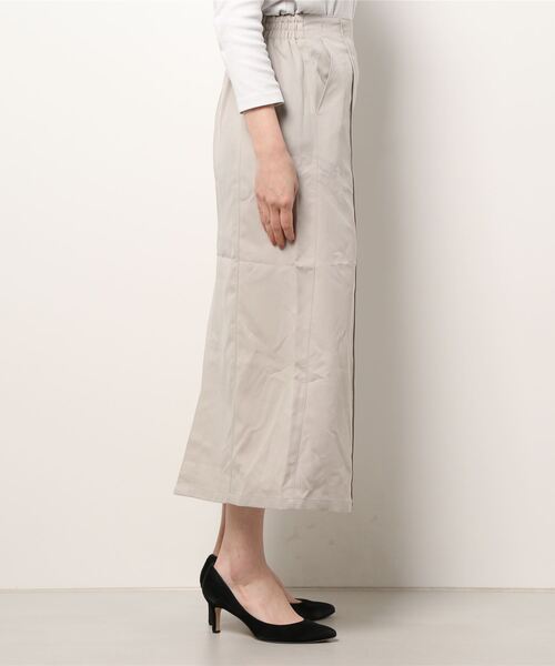 ehka sopo（エヘカソポ）の「ペンシルスカート（スカート・レディース・ブラック/ベージュ/グリーン・ﾌﾘ-）」の5枚目の写真