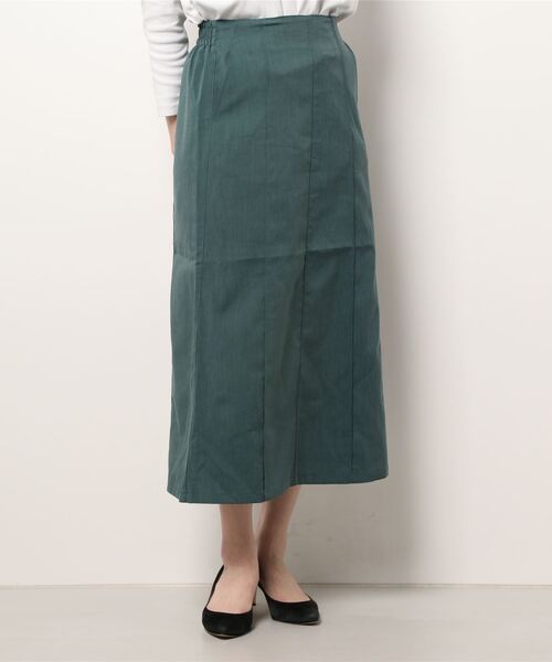 ehka sopo（エヘカソポ）の「ペンシルスカート（スカート・レディース・ブラック/ベージュ/グリーン・ﾌﾘ-）」の6枚目の写真