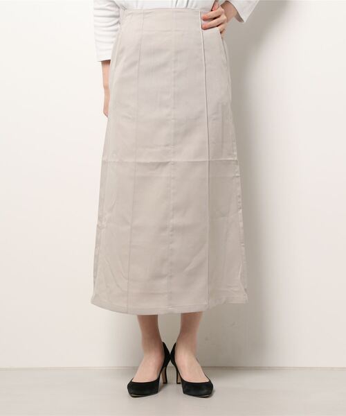 ehka sopo（エヘカソポ）の「ペンシルスカート（スカート・レディース・ブラック/ベージュ/グリーン・ﾌﾘ-）」の8枚目の写真