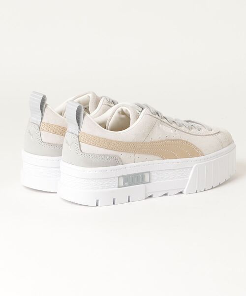 PUMA（プーマ）の「PUMA/プーマ メイズ リュクス メイズ ウィメンズ  厚底 スニーカー レディース 382781（スニーカー・レディース・ホワイト・22.5cm/23.5cm/23.0cm/24.0cm/25.0cm）」の2枚目の写真
