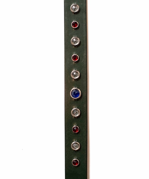 SEVESKIG/セブシグ/セヴシグ/Bridle leather Studs Belt