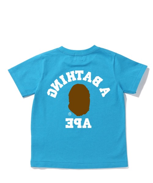 ◆残りわずか！◆【A BATHING APE】COLLEGE TEE◆キッズTシャツ A BATHING APE tシャツ COLLEGE TEE キッズ 子供服 男の子