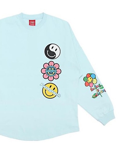 Wo It Paragraph Flower Paragraph パラグラフ のファッション It トップス Tee Tシャツ カットソー Smile Wo It Paragraph Flower Paragraph パラグラフ のファッション It トップス Tee Tシャツ カットソー Smile