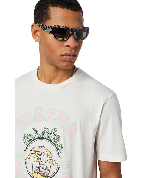 DIESEL（ディーゼル）の「メンズ Tシャツ バックプリント（Tシャツ/カットソー・メンズ・ホワイト/サンドベージュ・SMALL/MEDIUM/LARGE/X-LARGE/XX-LARGE/X-SMALL/XXX-LARGE）」の14枚目の写真