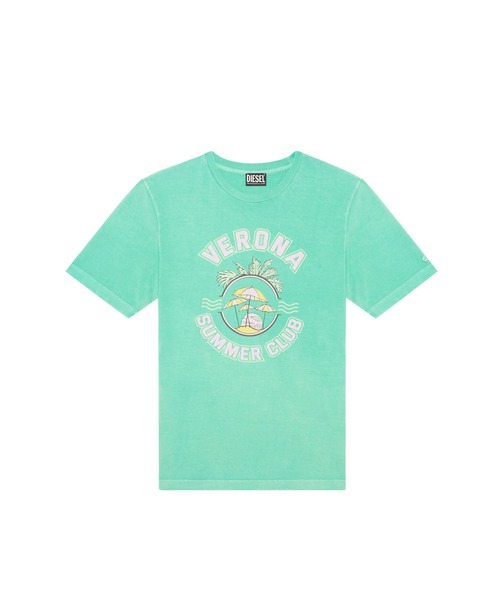 DIESEL（ディーゼル）の「メンズ Tシャツ バックプリント（Tシャツ/カットソー・メンズ・ホワイト/サンドベージュ・SMALL/MEDIUM/LARGE/X-LARGE/XX-LARGE/X-SMALL/XXX-LARGE）」の16枚目の写真