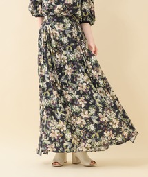 malla | malla イペカビスコースフラワースカート(スカート)