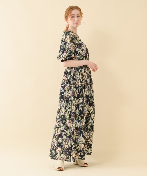 malla（マーラ）の「malla イペカビスコースフラワースカート（スカート・レディース・ホワイト/ブラック・FREE）」の14枚目の写真