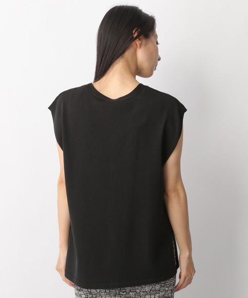 LEPSIM（レプシィム）の「ジレセットニットアップ　275938（ワンピース・レディース・ブラック/ベージュ・FREE）」の6枚目の写真