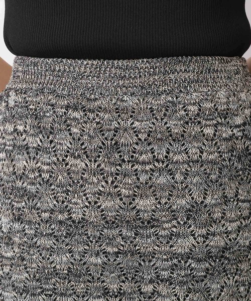 LEPSIM（レプシィム）の「ジレセットニットアップ　275938（ワンピース・レディース・ブラック/ベージュ・FREE）」の20枚目の写真