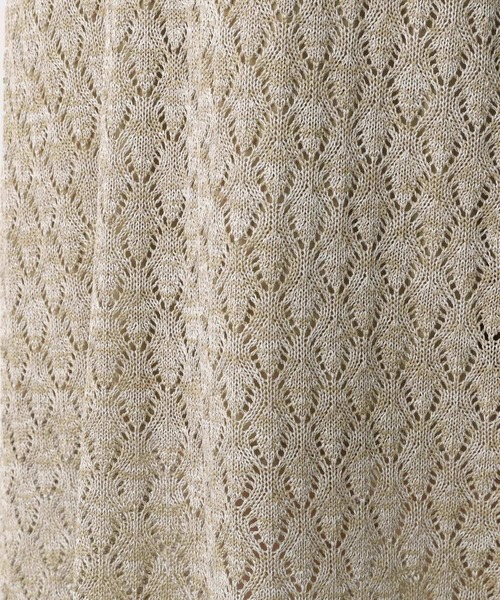 LEPSIM（レプシィム）の「ジレセットニットアップ　275938（ワンピース・レディース・ブラック/ベージュ・FREE）」の14枚目の写真