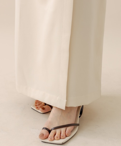 mline（エムライン）の「[mline] ラップタイトスカート（スカート・レディース・ベージュ/アイボリー/ブラック・2/1）」の20枚目の写真