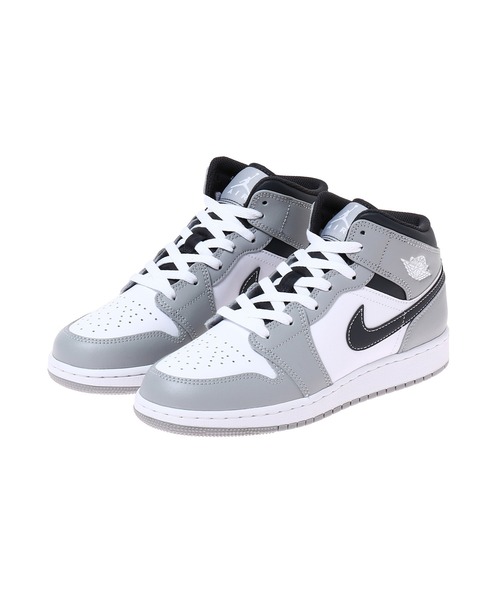 JORDAN BRANDï¼ã¸ã§ã¼ãã³ãã©ã³ãï¼ã®ãNIKE AIR JORDAN 1 MID GS 554725-078ï¼ã¹ãã¼ã«ã¼ï¼ã - WEAR
