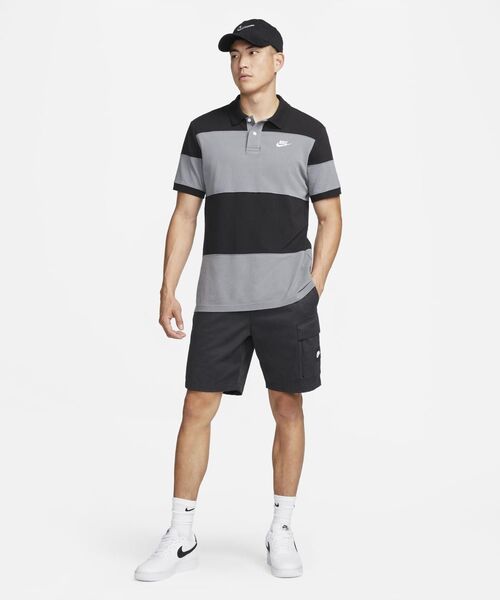 NIKE（ナイキ）の「ナイキ スポーツウェア スポーツ エッセンシャル メンズポロ / Nike Sportswear Sport Essential Men's Polo（ポロシャツ・メンズ・ブラック/ネイビー・S/M/L/2XL/XL）」の6枚目の写真