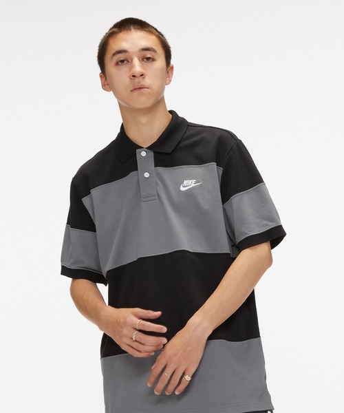 NIKE（ナイキ）の「ナイキ スポーツウェア スポーツ エッセンシャル メンズポロ / Nike Sportswear Sport Essential Men's Polo（ポロシャツ・メンズ・ブラック/ネイビー・S/M/L/2XL/XL）」の14枚目の写真