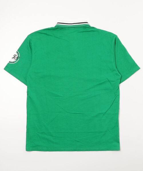 Figments(フィグメンツ)の「オーバーポロシャツ(ポロシャツ・レディース・ブラック/グリーン・FREE)」の9枚目の写真