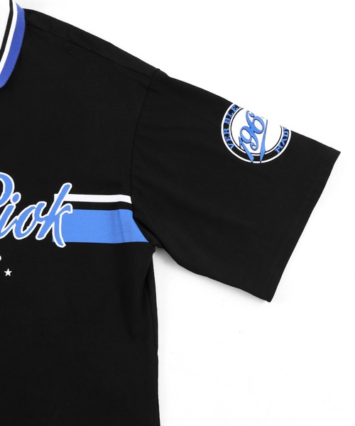 Figments(フィグメンツ)の「オーバーポロシャツ(ポロシャツ・レディース・ブラック/グリーン・FREE)」の6枚目の写真