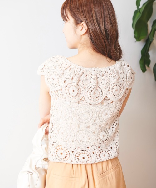 セール ノースリーブレースブラウス シャツ ブラウス Free S Mart フリーズマート のファッション通販 Zozotown