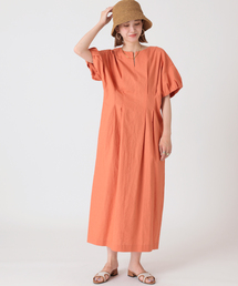 B.C STOCK | C/Lウエストタックワンピース(ワンピース)