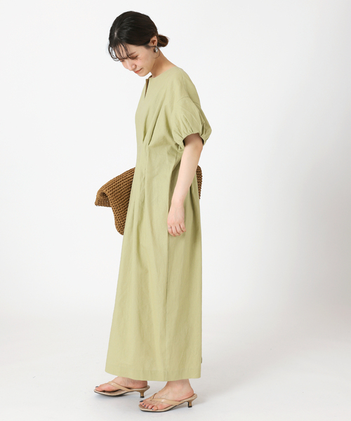 C/Lウエストタックワンピース（ワンピース）｜B.C STOCK（ベー