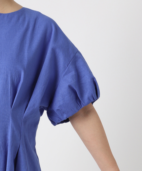 B.C STOCK(ベーセーストック)の「C/Lウエストタックワンピース(ワンピース・レディース・オレンジ/ブルー/グリーン・FREE)」の17枚目の写真