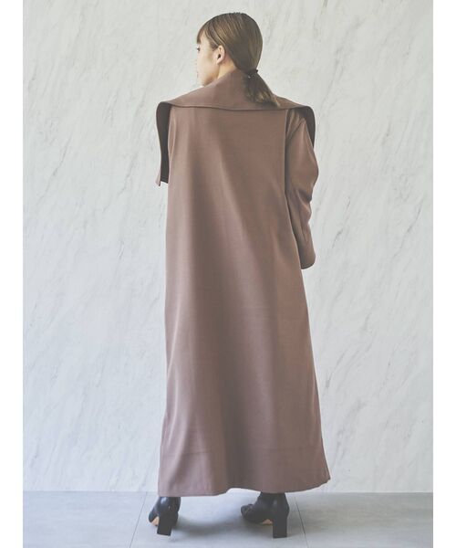 COTORICA（コトリカ）の「ビッグカラーダブルコート（その他アウター・レディース・ブラック/モカ・FREE）」の19枚目の写真