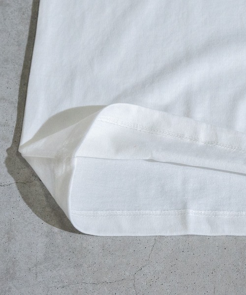 JOHN'S CLOSET（ジョンズクローゼット）の「【i】裏毛ベスト×天竺Tシャツ アンサンブル（Tシャツ/カットソー・メンズ・サックスブルー/ブラック/グリーン/グレイッシュベージュ・LARGE/MEDIUM/X-LARGE）」の9枚目の写真