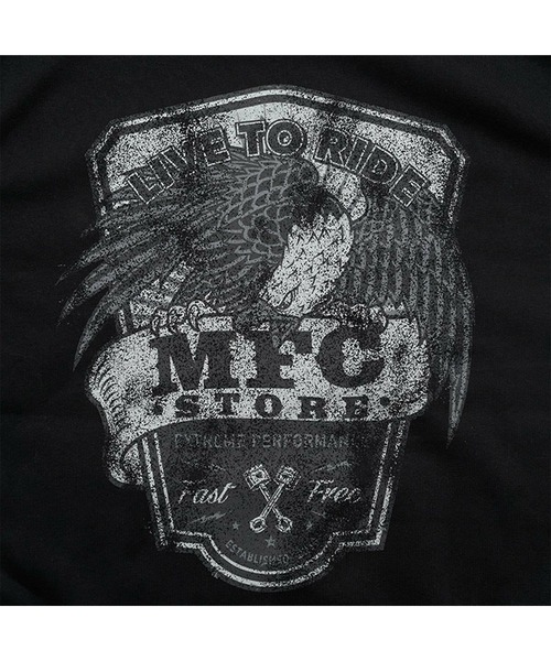 MFC STORE（エムエフシーストア）の「MFC STORE EAGLE LOGO HOODIE（パーカー・メンズ・ブラック/ネイビー/アッシュ・S/M/L/XL）」の9枚目の写真