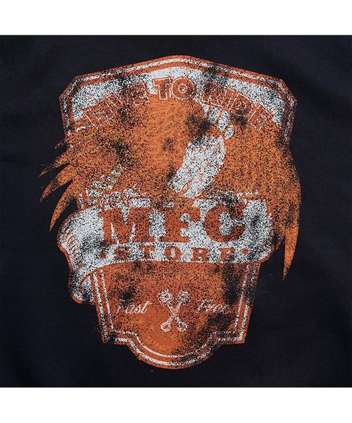 MFC STORE（エムエフシーストア）の「MFC STORE EAGLE LOGO HOODIE（パーカー・メンズ・ブラック/ネイビー/アッシュ・S/M/L/XL）」の15枚目の写真
