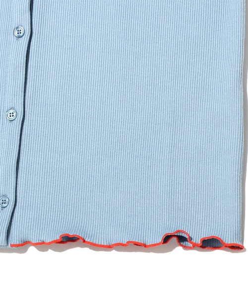 UGG(アグ)の「UGG@mos リブメローカーディガン / アグ リブメローカーディガン(ルームウェア/パジャマ・レディース・ホワイト/ネイビー/サックスブルー・M/L)」の8枚目の写真