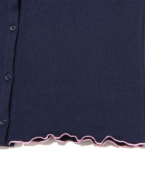 UGG(アグ)の「UGG@mos リブメローカーディガン / アグ リブメローカーディガン(ルームウェア/パジャマ・レディース・ホワイト/ネイビー/サックスブルー・M/L)」の18枚目の写真