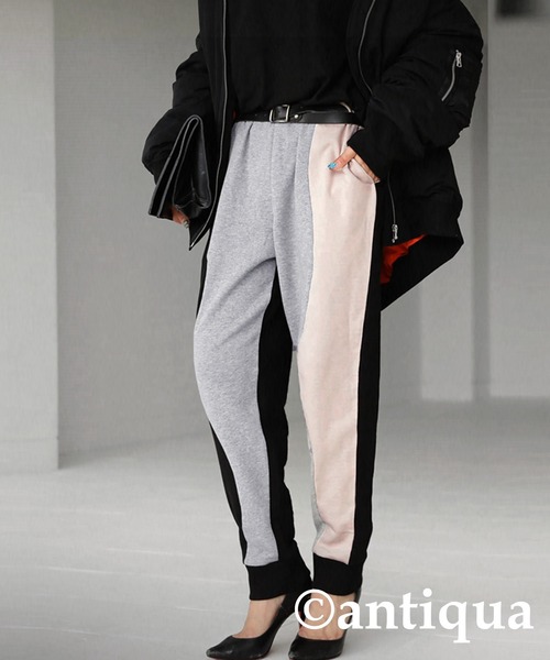 antiqua（アンティカ）の「ウェーブパターンパンツ（その他パンツ・レディース・ブラック・M/L/L/XL）」の20枚目の写真