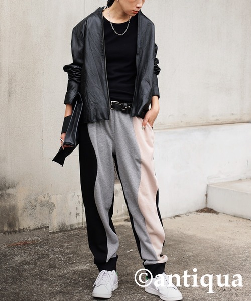 antiqua（アンティカ）の「ウェーブパターンパンツ（その他パンツ・レディース・ブラック・M/L/L/XL）」の22枚目の写真