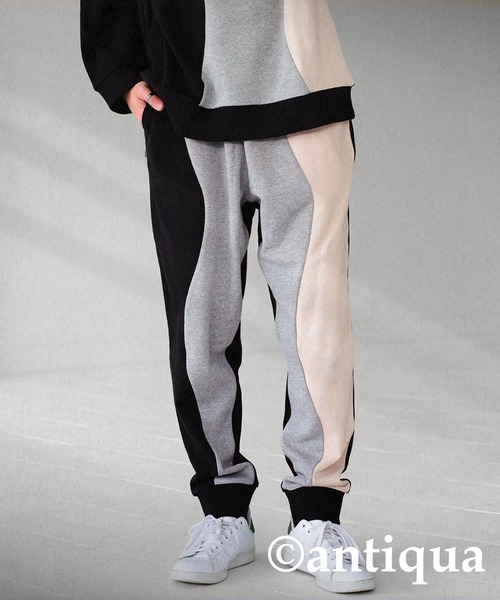 antiqua（アンティカ）の「ウェーブパターンパンツ（その他パンツ・レディース・ブラック・M/L/L/XL）」の10枚目の写真