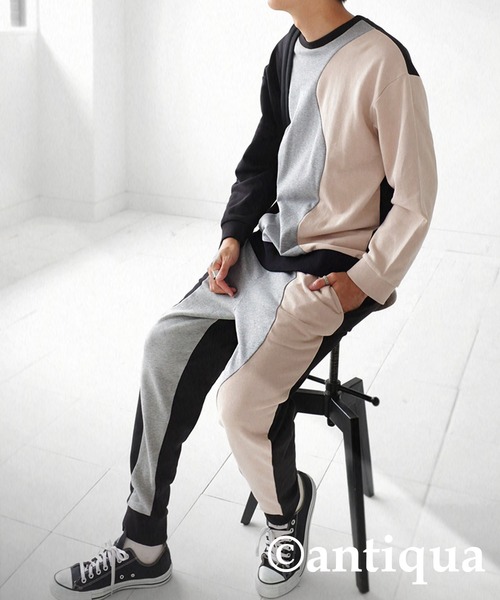 antiqua（アンティカ）の「ウェーブパターンパンツ（その他パンツ・レディース・ブラック・M/L/L/XL）」の12枚目の写真