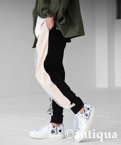 antiqua（アンティカ）の「ウェーブパターンパンツ（その他パンツ・レディース・ブラック・M/L/L/XL）」の13枚目の写真