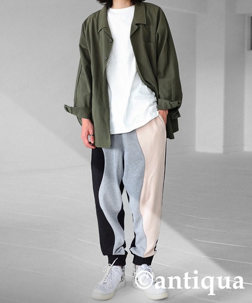 antiqua（アンティカ）の「ウェーブパターンパンツ（その他パンツ・レディース・ブラック・M/L/L/XL）」の14枚目の写真