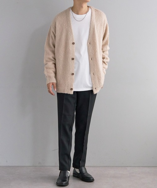 DISCOAT（ディスコート）の「ベーシックテーパードスラックス（スラックス・メンズ・ブラック/ブラウン/グレイッシュベージュ・SMALL/MEDIUM/LARGE/X-LARGE）」の13枚目の写真