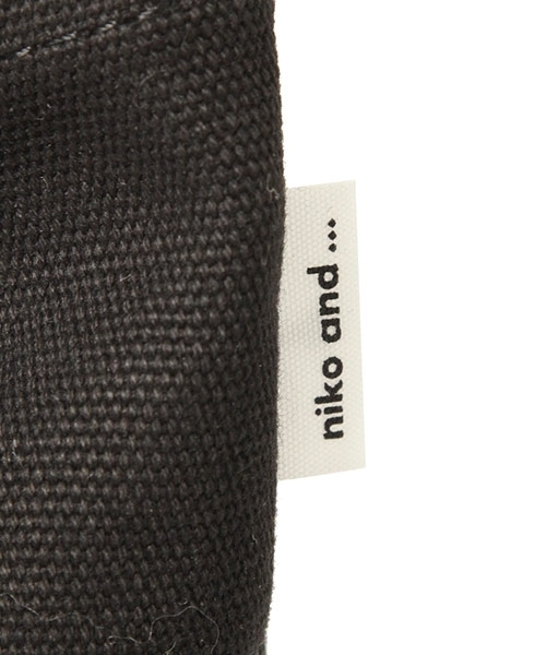 niko and...（ニコアンド）の「オリジナルニコロゴトート/2WAY（トートバッグ・レディース・ブルー/ブラック/ホワイト・0）」の22枚目の写真