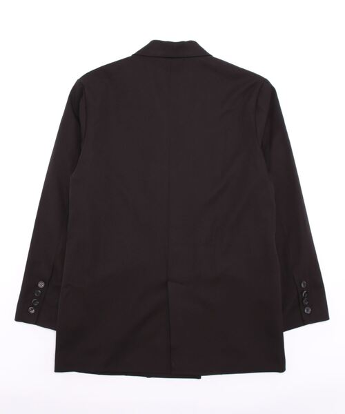 ENVYM（アンビー）の「ダブルブレストＪＫ（テーラードジャケット・レディース・ブラック/グレー/ストライプ・FREE）」の7枚目の写真